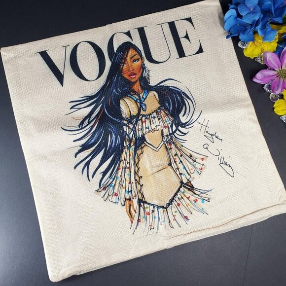 Pocahontas Princess Accent Pillowcase Throw Pillow Cushion Cover Home Decor Gift - Picture 5 of 10
